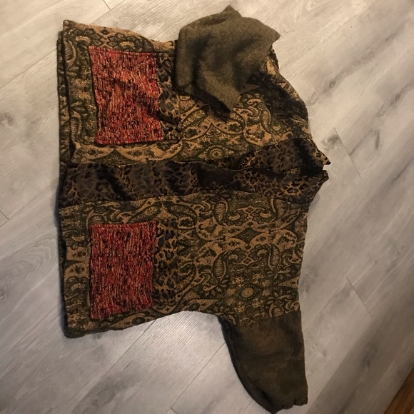 Vintage Oversized Kimono Coat - Picture 3 of 6